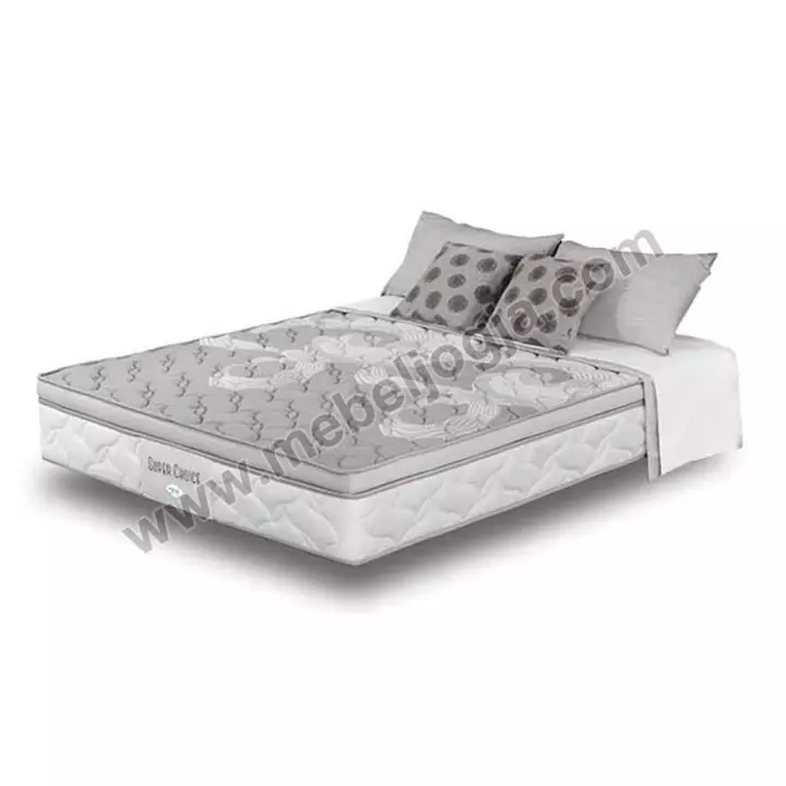 Kasur Spring Bed - Comforta Super Choice - 160 x 200 - Abu