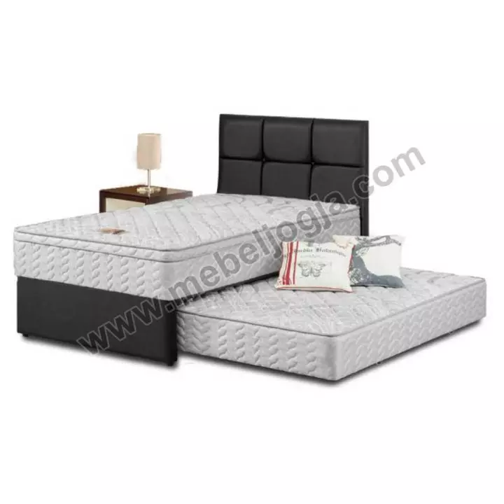 Set Spring Bed - Guhdo 2-in-1 Standard Plush Top Caserta Knock Down