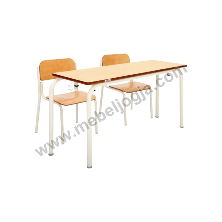 Meja Kursi Sekolah Chitose Uni Desk & Chair Low